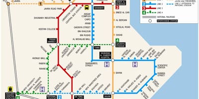 Карта Кувейт метро